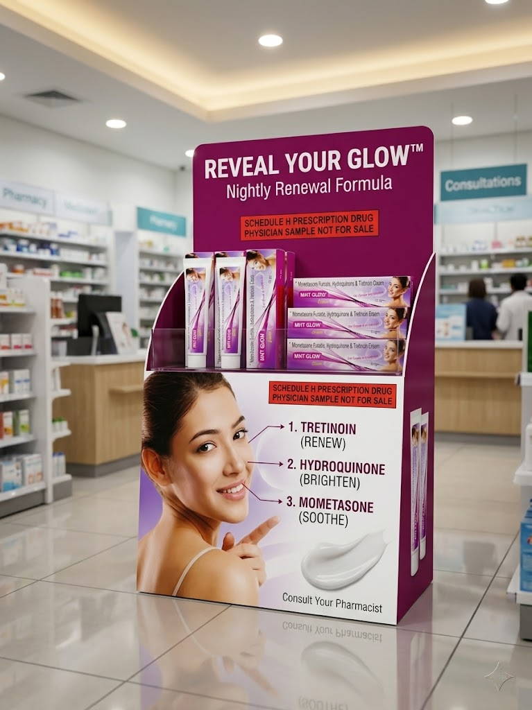 MHT Glow Cream pharmacy-grade medical batch