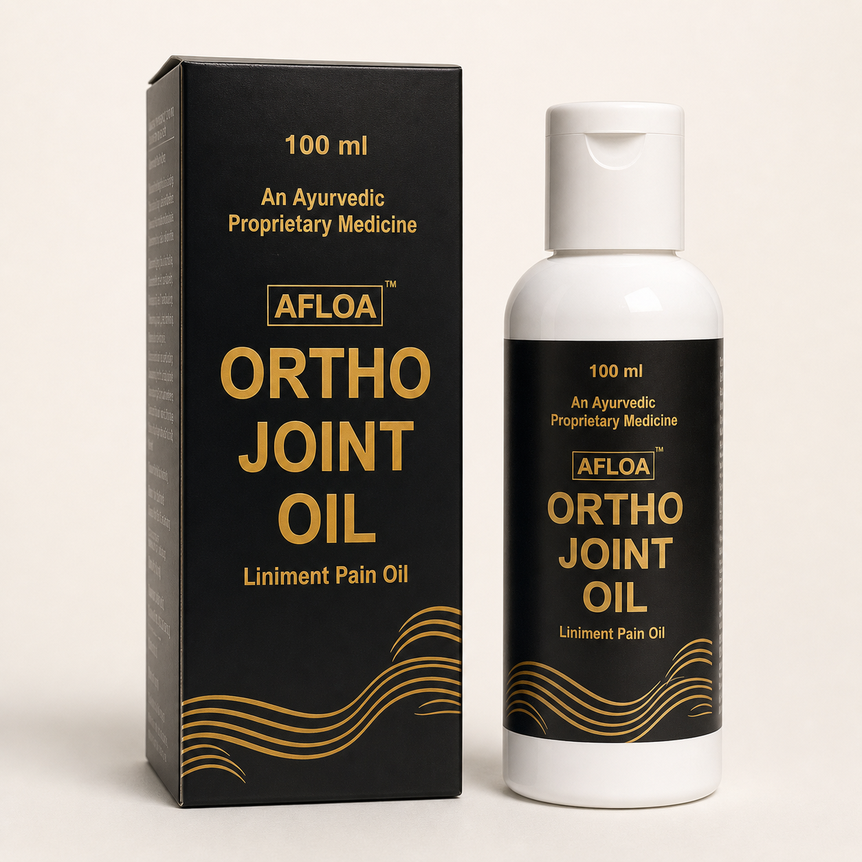 AFLOA Ortho Joint Oil 100 ml carton and bottle