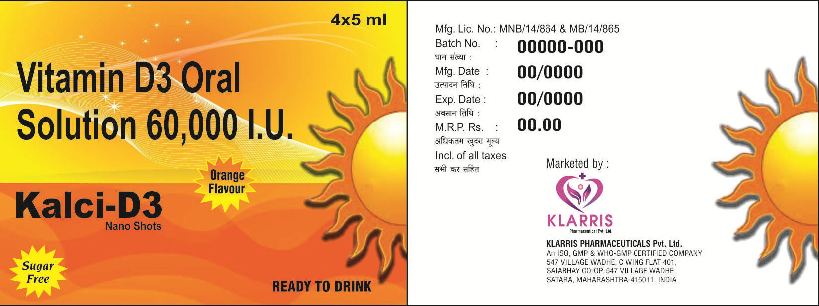 KALCI D3 60K NANO SHORT